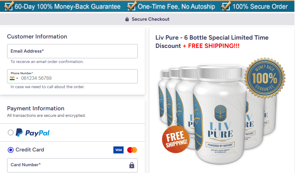 Liv Pure Secure-Checkout